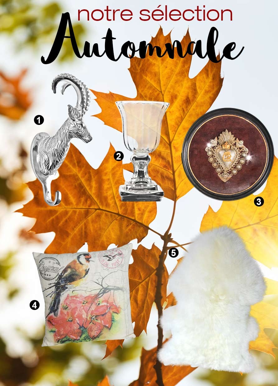 notre sélection d’objets de décoration sur le thème de l’automne